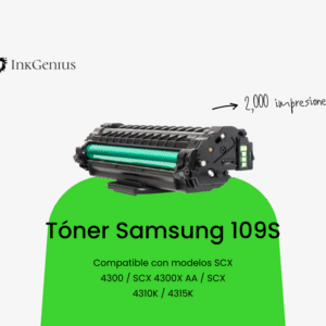 Tóner Genérico Samsung 109S