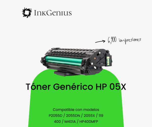 Tóner Genérico HP 05X