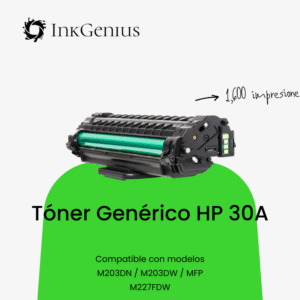 Tóner Genérico HP 30A