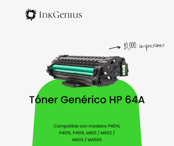 Tóner Genérico HP 64A