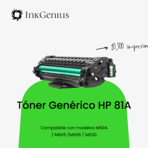 Tóner Genérico HP 81A